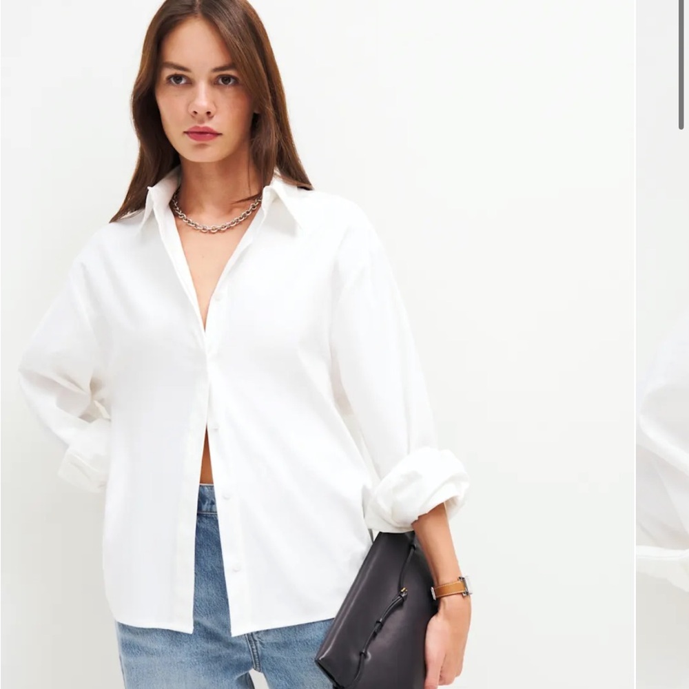 Reformation Andy Oversized Shirt